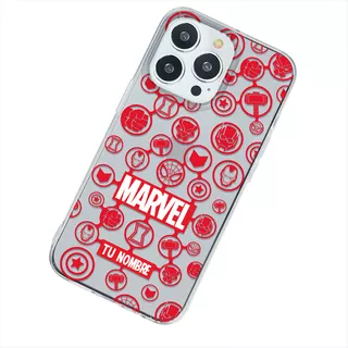 Funda Para iPhone Marvel Superhéroes Personalizada