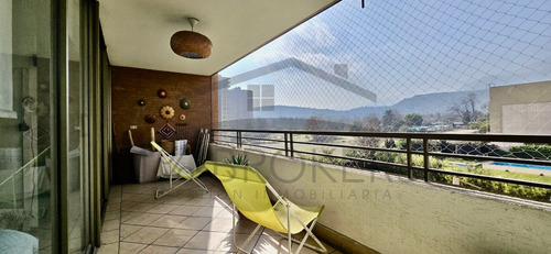 Imperdible Baja Precio. Amplio Y Seguro Depto. En Las Condes