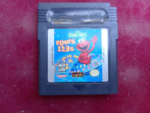 Sesame Street Elmo's ( Gameboy Color Advance Gba Sp ) 7v ^o^ (Usado)