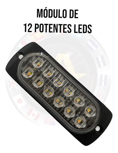 Plafon Tipo Modulo Con 12 Leds Y 18 Funciones Diferentes