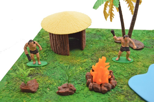 Maqueta Escolar Hombre Primitivo 2