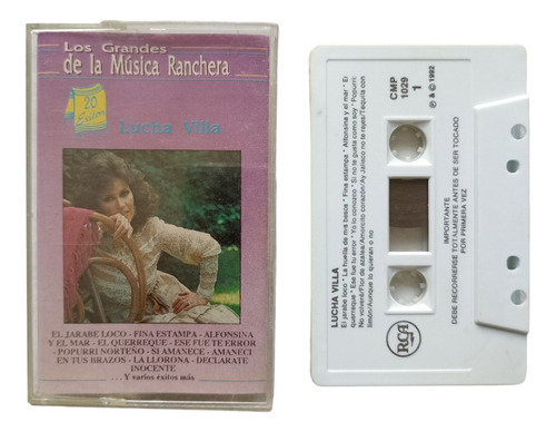Cassette Lucha Villa 20 Exitos (Usado)