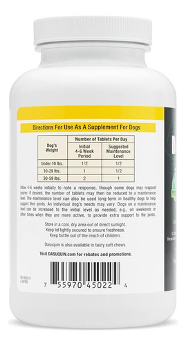 Dasuquin Con Msm Para Perros Nutramax 150 Chewables