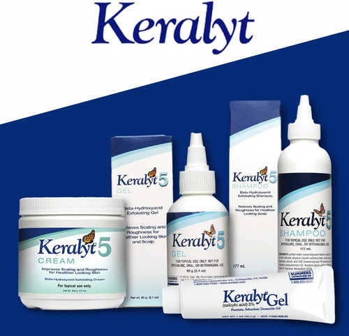Shampoo Anticaspa Keralyt 5 - Força Máxima 5% De Ácido Salic
