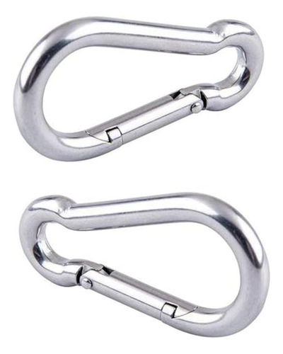 Fitness Maniac Acero Inoxidable Spring Snap Hook Carabiner H