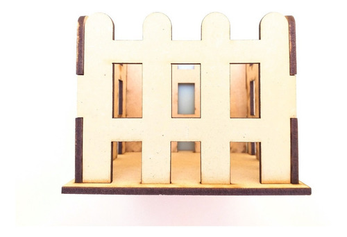 Imagen 4 de 6 de Candy Bar Cerco Souvenir X 10u - Mdf / Fibrofacil