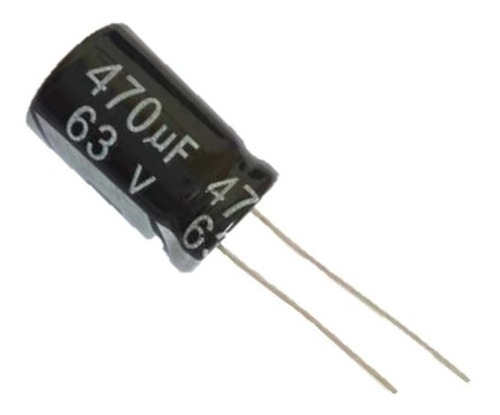 Pack X5 Capacitor Electrolitico 470uf X 63v 105° 