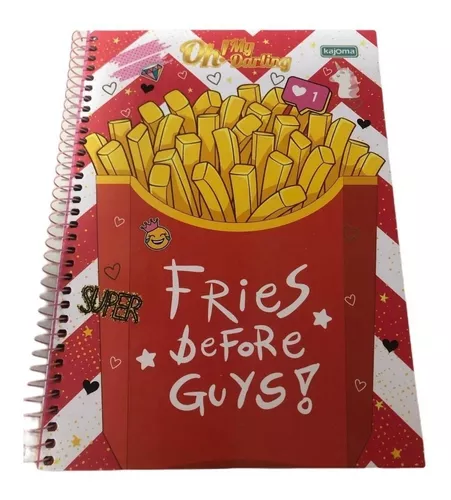 capa notebook - batatinha frita 1, 2, 3