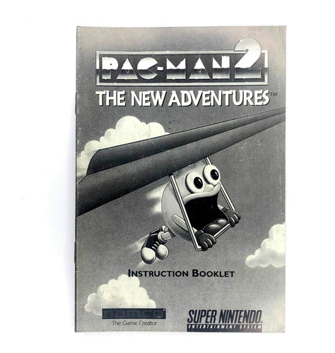 Pac-man 2 New Adventures - Manual Original De Super Nintendo