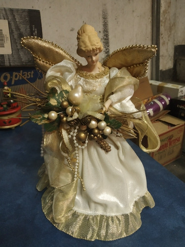 Angel Para Pico De Arbol De Navidad En Oferta 