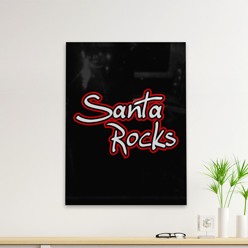 Cuadro Deco Santa Rocks (d0199 Boleto.store)