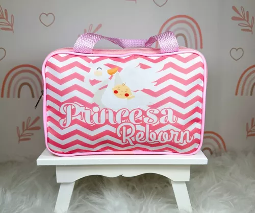 Boneca Reborn Realista 100% Silicone 23 Itens Bolsa Promoção