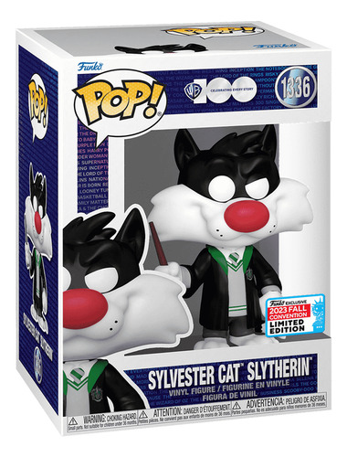 Funko Pop! #1336 - Wb 100: Sylvester Cat Slytherin