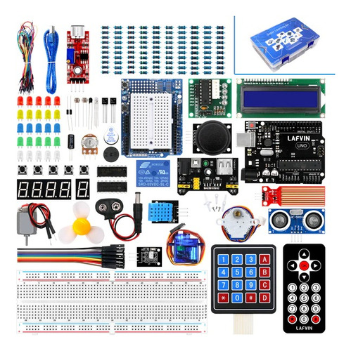 Kit Arduino Uno Compatible Avanzado Con Acceso A Tutorial