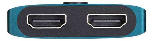 Switch Hdmi Hp 4k Profesional Dual Port Hub Hdmi Dhc-hd01v