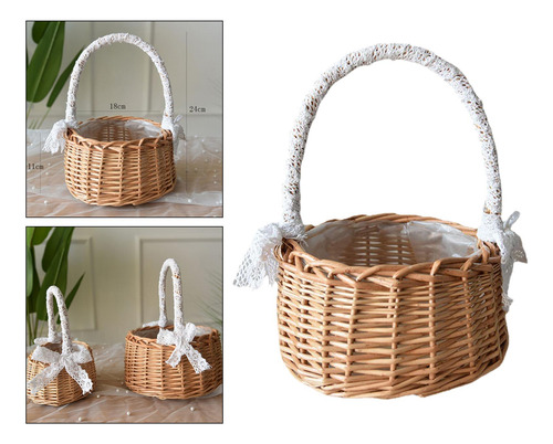 De Almacenamiento De Ratán Para Flores Decorativas Para