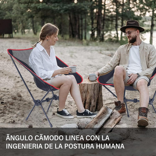 Plegable Camping Portatil Para Acampar Al Aire Libre Silla