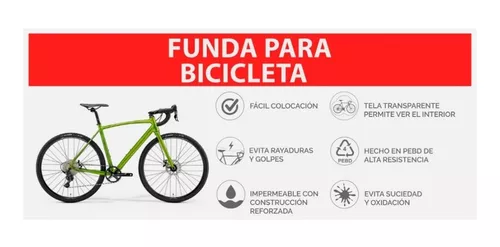 Funda Para Bicicleta Impermeable Exterior Transp. Typion