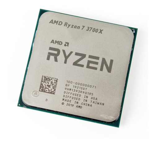 Procesador gamer AMD Ryzen 7 3700X 100-100000071BOX  de 8 núcleos y  4.4GHz de frecuencia con gráfica integrada