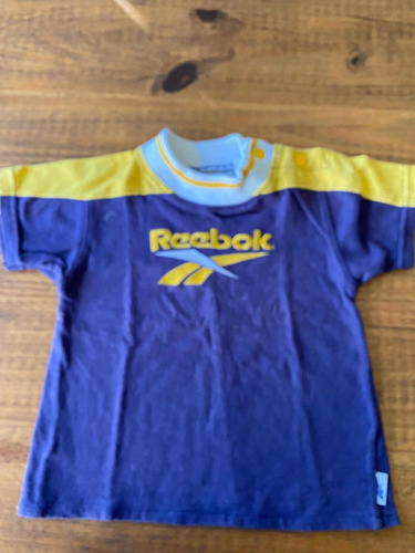 Remera Reebok Para Bebé 6/8 Meses