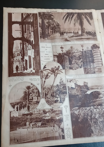 Suplemento La Prensa 1928 Ajedrecistas Arg. Jjoo Ámsterdam (Usado)