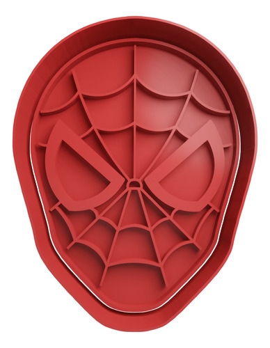 Cortador De Fondant Cabeza De Spiderman - El Mejor Accesorio