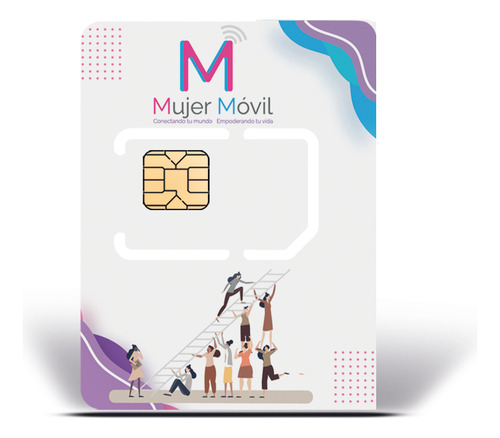 Tarjeta Sim De Telefonia Mujer Móvil 30 Dias 15 Gb
