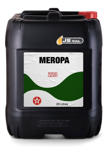 Aceite Engranajes Industriales Meropa 220 Texaco 20 Lts