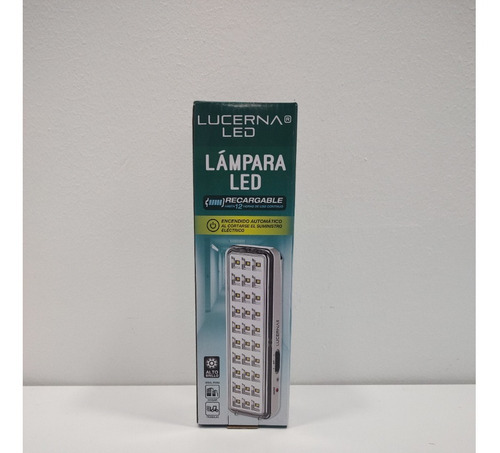 Lámpara Led De Emergencia Recargable, Lucerna (cod.1045)