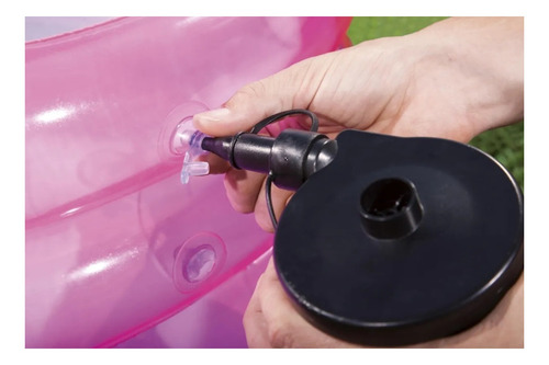 Imagen 3 de 4 de Pileta inflable redonda Bestway 51033 de 70cm x 30cm 43L rosa