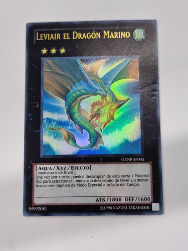 Leviair The Sea Dragon Yugioh Ultra Rara