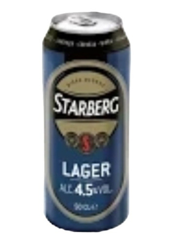 Cerveza Starberg Larger  En Lata De 500ml Pack 6u