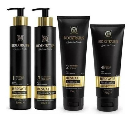 Kit Spécialiste Shampoo Condicionador Máscara Finalizador