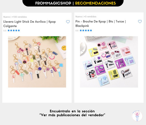Llavero De Kpop ( Light Stick ) Cascabel Colgante