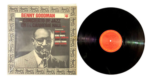 Benny Goodman - 1938 Carnegie Hall Jazz Concert Vol. 1 Lp