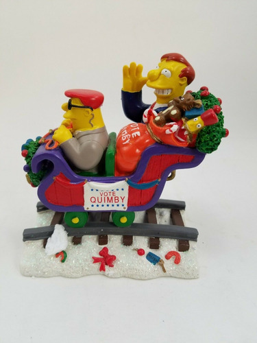 Merry Christmas Vote Quimby! 2004 Simpsons Christmas Express