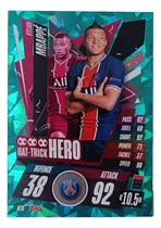 Comprar Carta Kylian Mbappe Topps Importada Psg Hero Match Attax