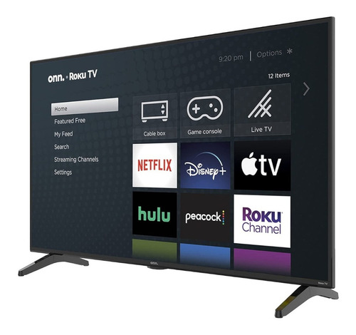 Pantalla Smart Tv Onn 43 Pulgadas Dled Roku 4k Hdr 100012584 - Excelente (Reacondicionado) (Reacondicionado)