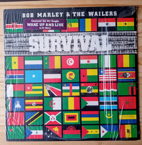 Bob Marley Survival Original Usa 79 Excelente Estado Celofán Estándar (Usado)