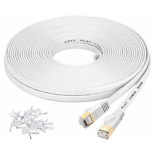 Cable Ethernet Cat7 Blindado De 50ft.