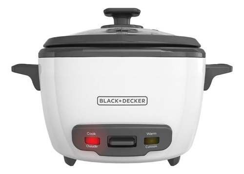 Olla Arrocera Black+decker Rc503. Seco, 3 Tazas., Blanco