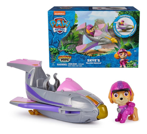 Paw Patrol Transformer Jungle Pups Carritos Patrulla Canina 