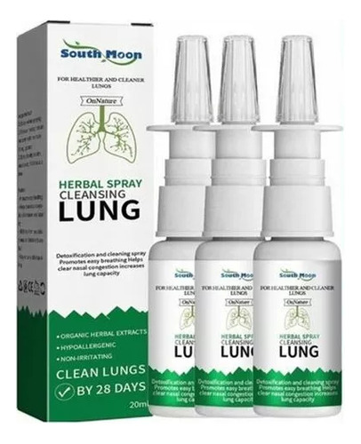 Aerosol Nasal Antironquidos Para Limpiar Los Pulmones, 3 Uni