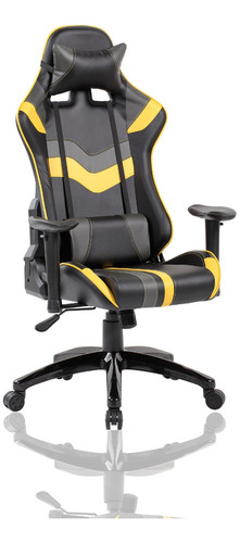 Silla Gamer Mortal Ergonomica Para Oficina Y Juegos Ngr-ama