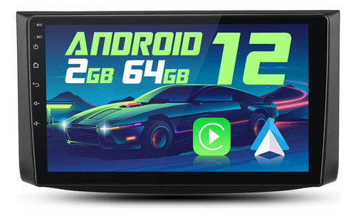 [2+64g] Android 12 Estereo De Coche Para Chevolet Aveo 2006-