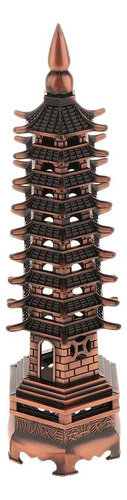Modelo Torre Pagoda Fengshui Ornamento Accesorios De Oficina