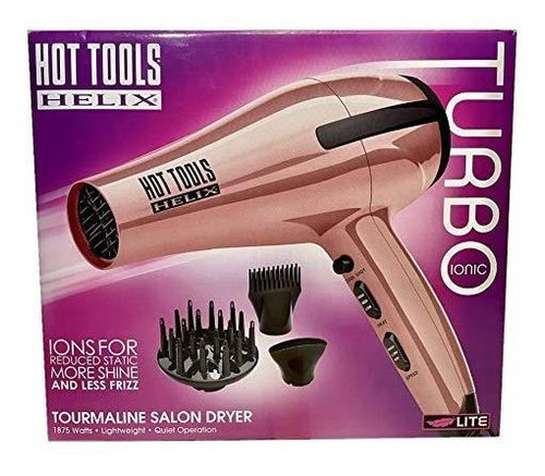 Secadoras De Cabello - Hot Tools Helix Turbo Ionic Tourmalin