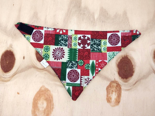 Bandana Lenço Pet Dupla Face Tecido Duplo Lencinho Com Fecho