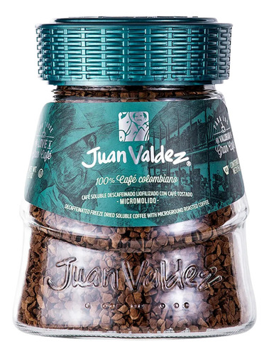 Café Instantaneo Juan Valdez Descafeinado Classic - 95gr