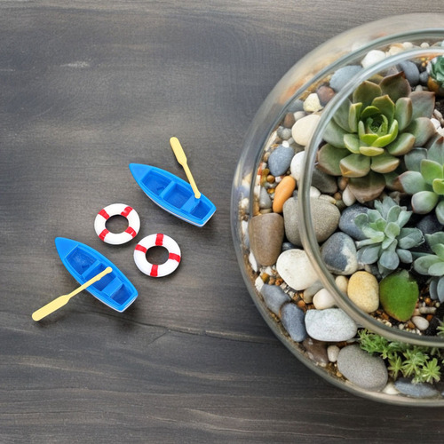 Kit De Decoración De Casas De Muñecas En Miniatura Con Temát